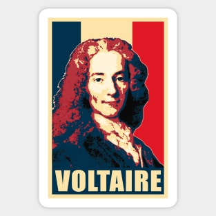 Voltaire French Sticker